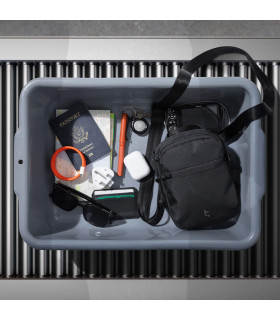 tomtoc Aviator-T37 Travel Crossbody Bag Black 1.3L