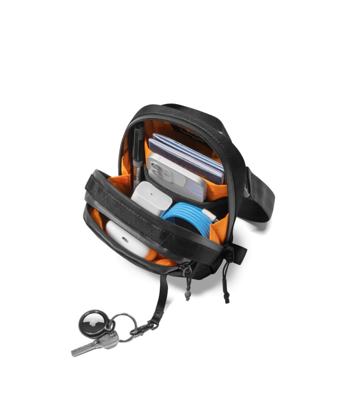 tomtoc Aviator-T37 Travel Crossbody Bag X-Pac Black 1.3L