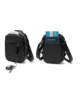 tomtoc Aviator-T37 Travel Crossbody Bag X-Pac Black 1.3L