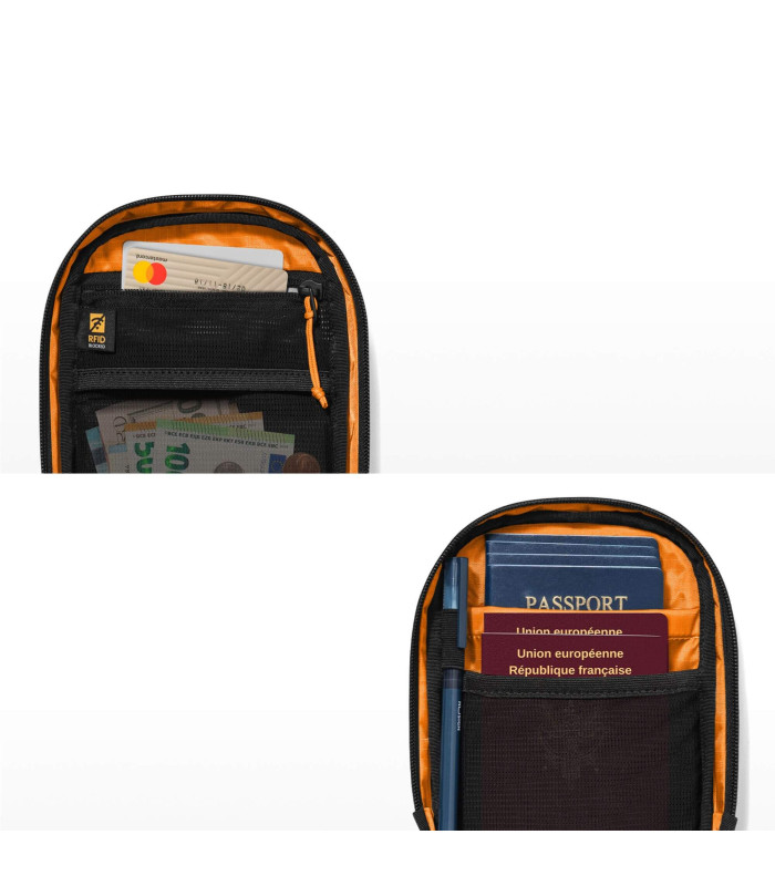 tomtoc Aviator-T37 Travel Crossbody Bag X-Pac Black 1.3L