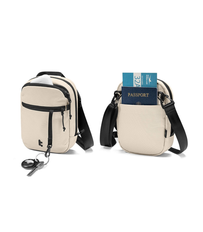 tomtoc Aviator-T37 Travel Crossbody Bag Khaki 1.3L