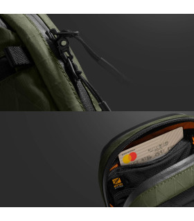 tomtoc Aviator-T37 Travel Crossbody Bag X-Pac Olive 1.3L