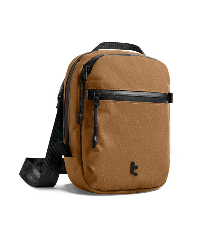 tomtoc Aviator-T37 Travel Crossbody Bag X-Pac Brown 1.3L