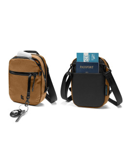tomtoc Aviator-T37 Travel Crossbody Bag X-Pac Brown 1.3L