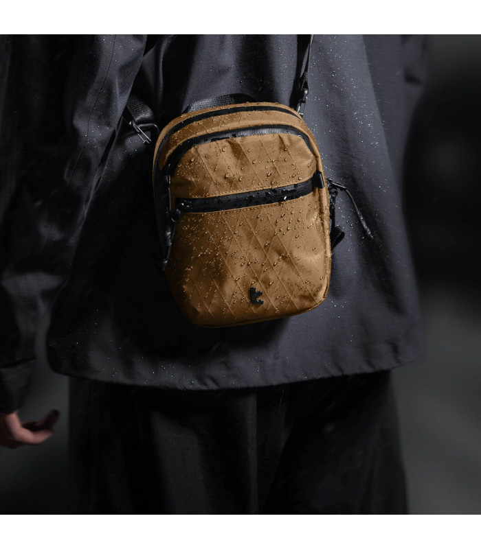 tomtoc Aviator-T37 Travel Crossbody Bag X-Pac Brown 1.3L
