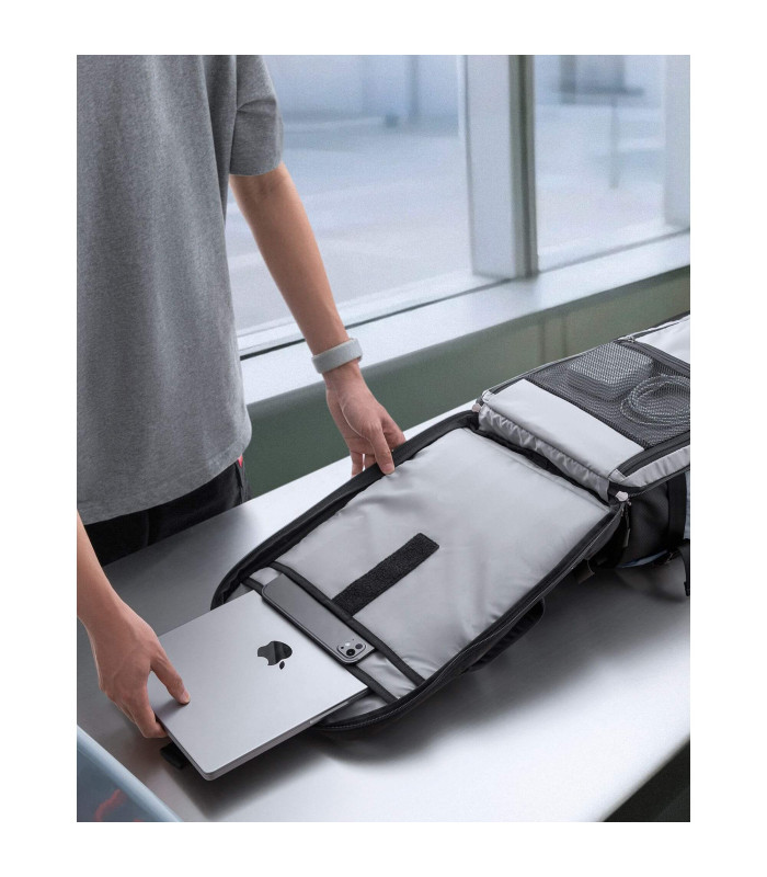 Navigator-T66 Liteway Travel Laptop Backpack 40L, Grey