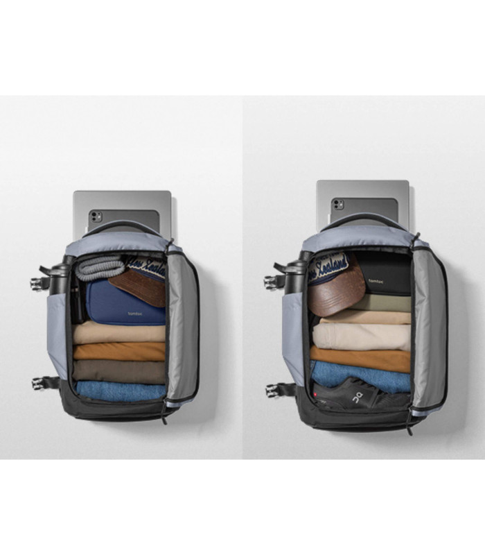 Navigator-T66 Liteway Travel Laptop Backpack 40L, Grey