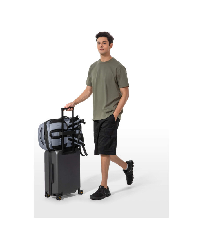 Navigator-T66 Liteway Travel Laptop Backpack 40L, Grey