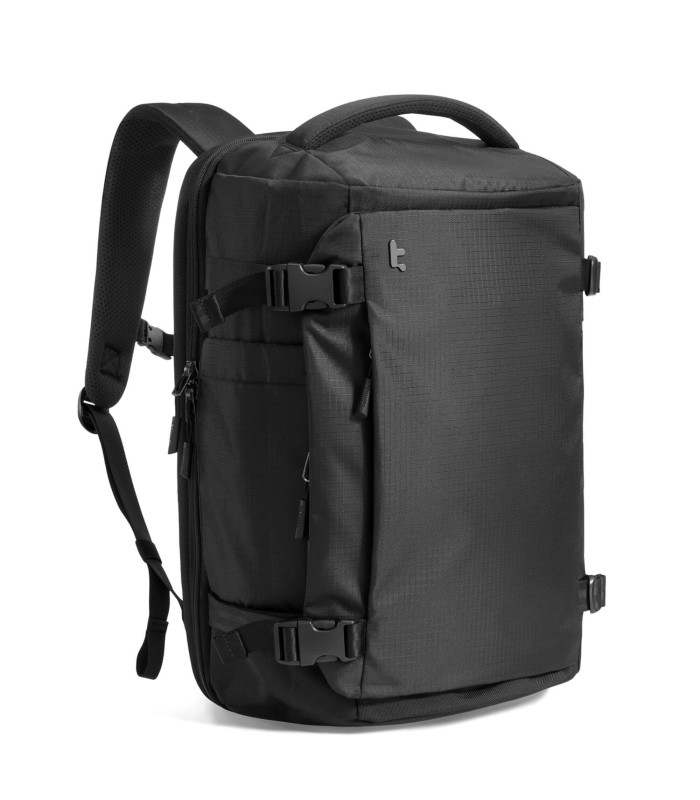 tomtoc Navigator-T66 Liteway Travel Laptop Backpack 28L, Black
