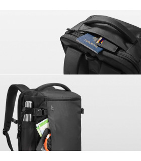 tomtoc Navigator-T66 Liteway Travel Laptop Backpack 28L, Black