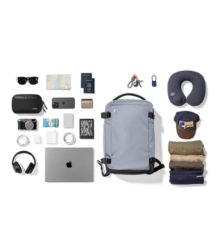 tomtoc Navigator-T66 Liteway Travel Laptop Backpack 28L, Grey