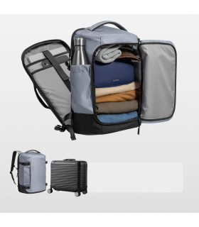 tomtoc Navigator-T66 Liteway Travel Laptop Backpack 28L, Grey
