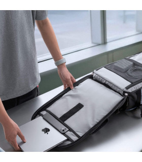 tomtoc Navigator-T66 Liteway Travel Laptop Backpack 28L, Grey