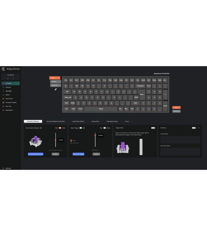 Keychron K4 HE Black Wood Magnetic Switch (CH)