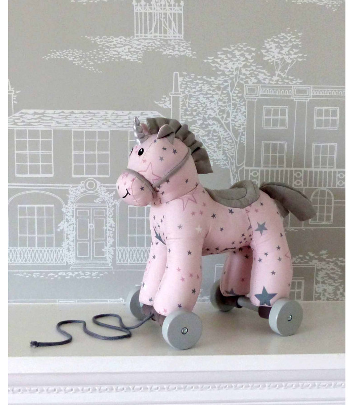 Celeste Unicorn Pull Along