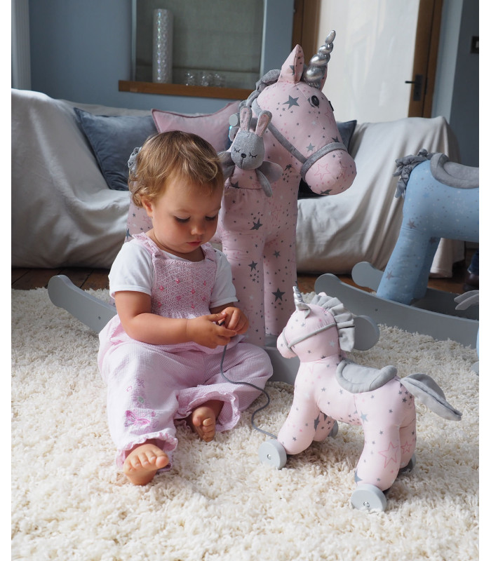 Celeste Unicorn Pull Along