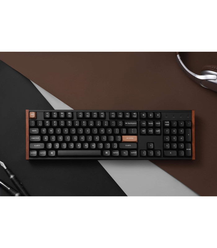 Keychron K10 HE Black Wood Magnetic Switch (US)