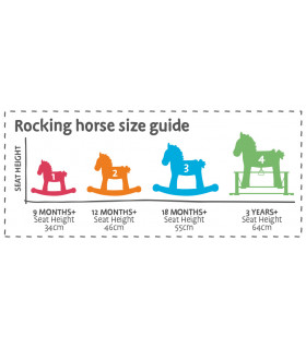 Chester & Fred Rocking Horse  (12m)