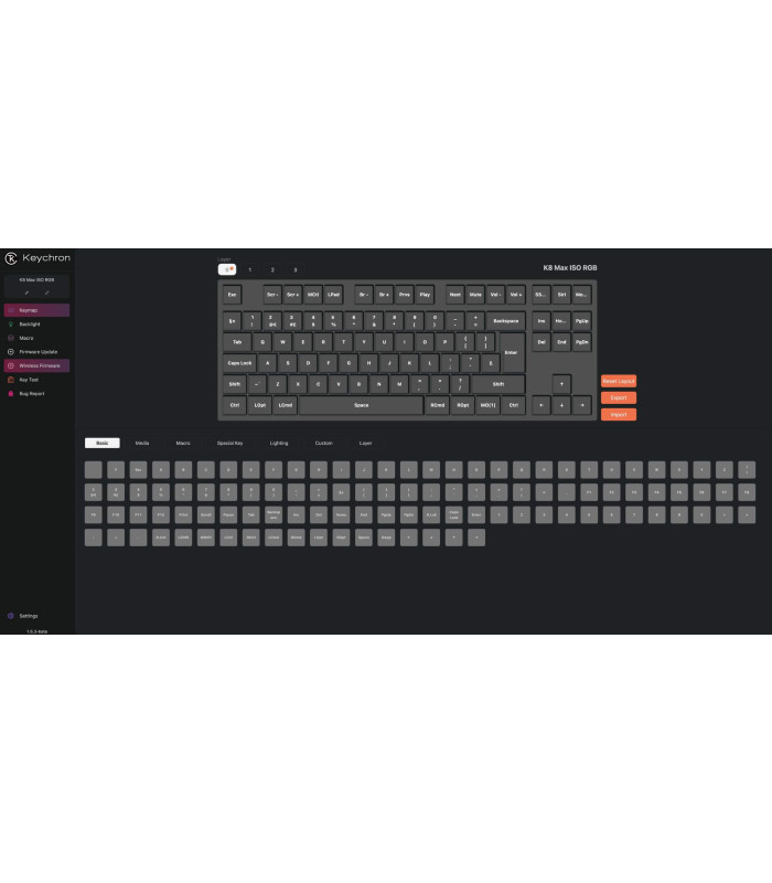 Keychron K8 Max Red Switch (CH)