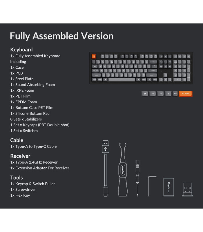 Keychron K10 Max Red Switch  (US)