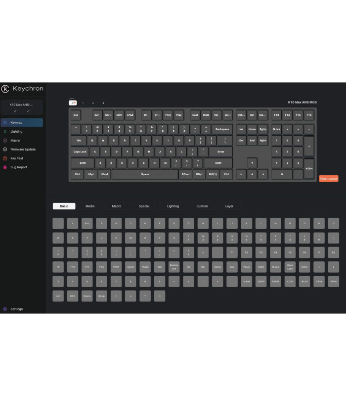 Keychron K10 Max Brown Switch  (US)
