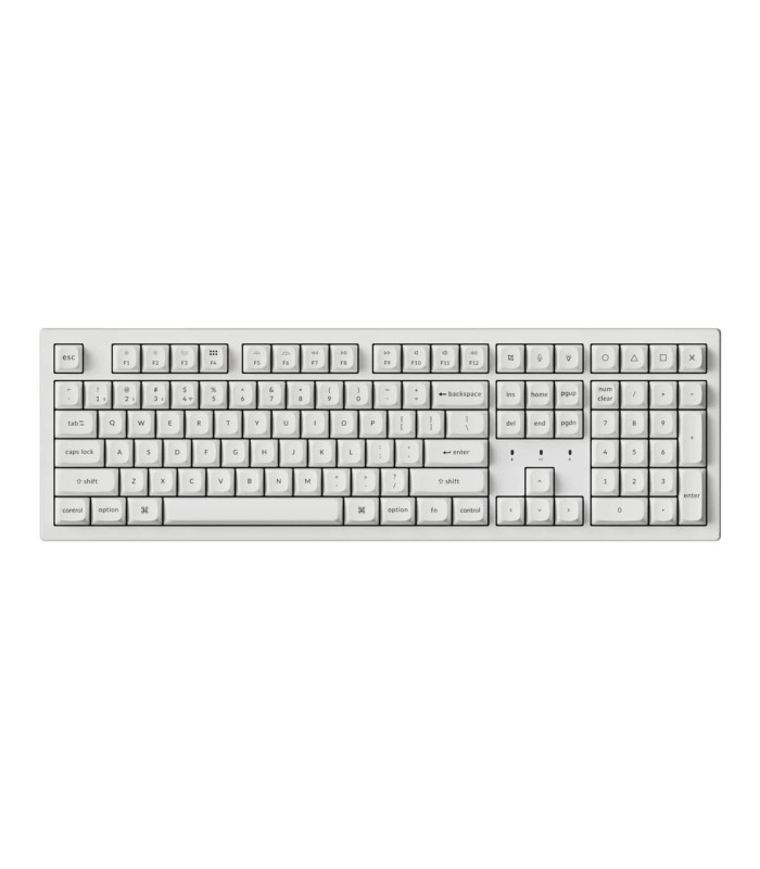 Keychron K10 Max White Brown Switch  (US)