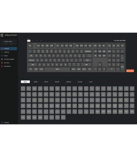 Keychron K10 Max White Brown Switch  (US)