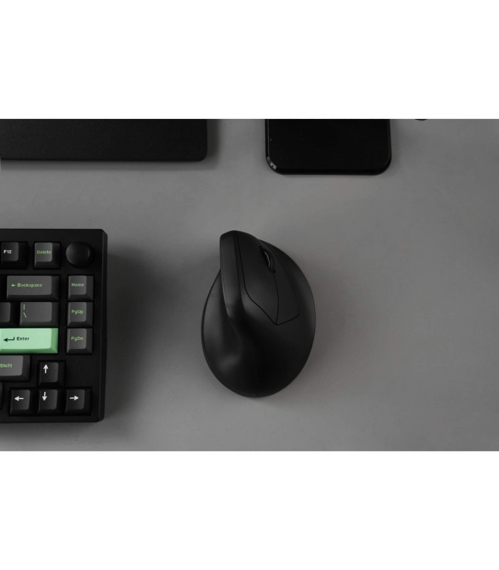 Keychron M5 Wireless Ergonomic Mouse Black (8K)