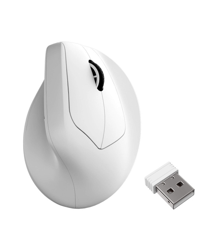Keychron M5 Wireless Ergonomic Mouse White (8K)