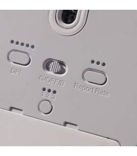 Keychron M5 Wireless Ergonomic Mouse White (8K)