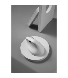 Keychron M5 Wireless Ergonomic Mouse White (8K)