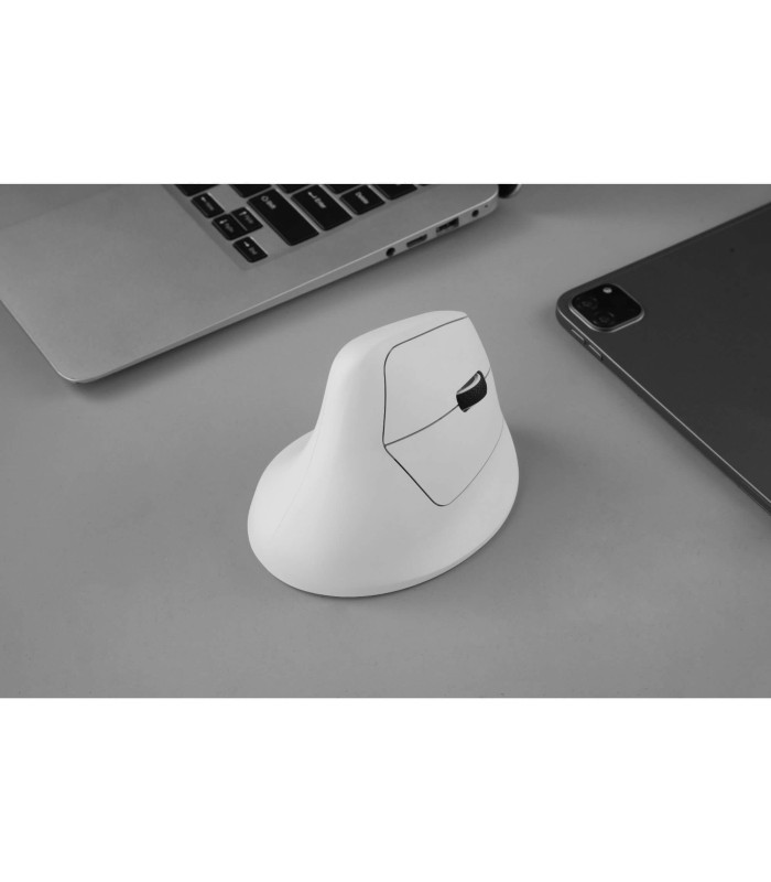 Keychron M5 Wireless Ergonomic Mouse White (8K)