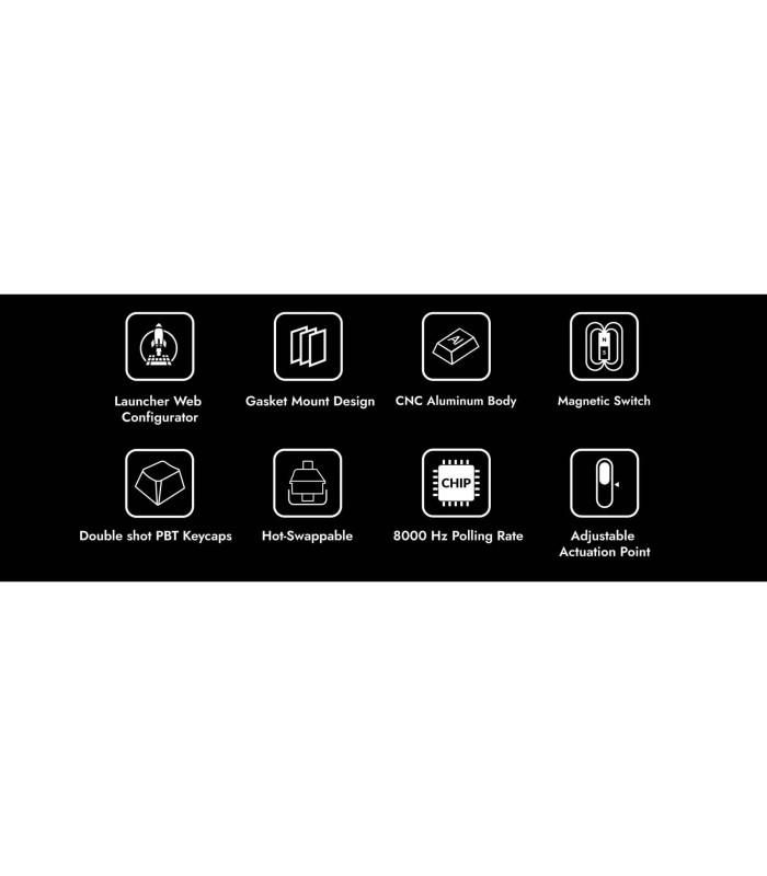 Keychron x Lemokey L5 HE Cyber Magnetic Switch (CH) w/Knob