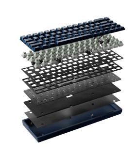 Q16 HE 8K Navy Blue QMK Magnetic Switch (US)