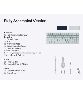 Q16 HE 8K Light Green QMK Magnetic Switch (US)