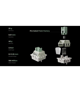 Q6 HE 8K Black QMK Magnetic Switch (US)