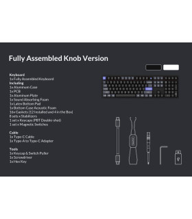 Q6 HE 8K Black QMK Magnetic Switch (US)