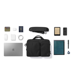 Navigator-A33 (14") Laptop Shoulder Bag, Black