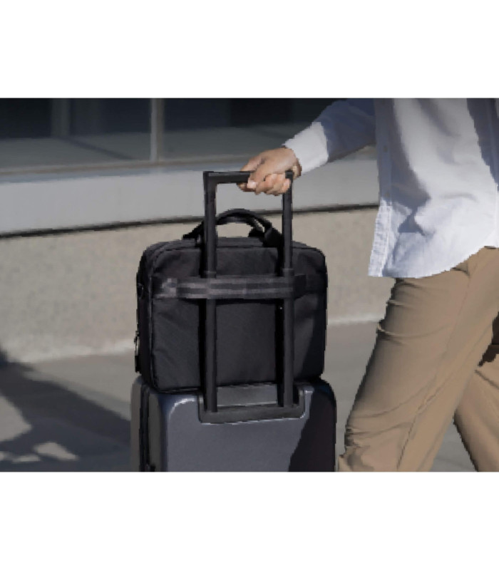 Navigator-A33 (14") Laptop Shoulder Bag, Black