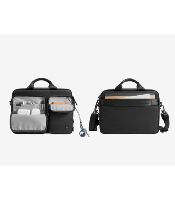 Navigator-A33 (16") Laptop Shoulder Bag, Black