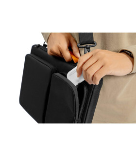 Defender-A42 (14") Shoulder Bag, Black