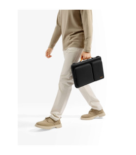 Defender-A42 (14") Shoulder Bag, Black