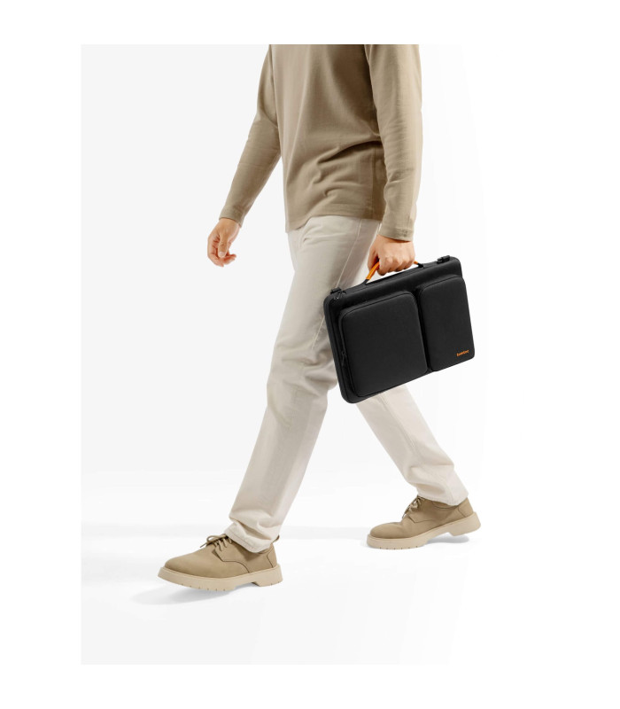 Defender-A42 (14") Shoulder Bag, Black