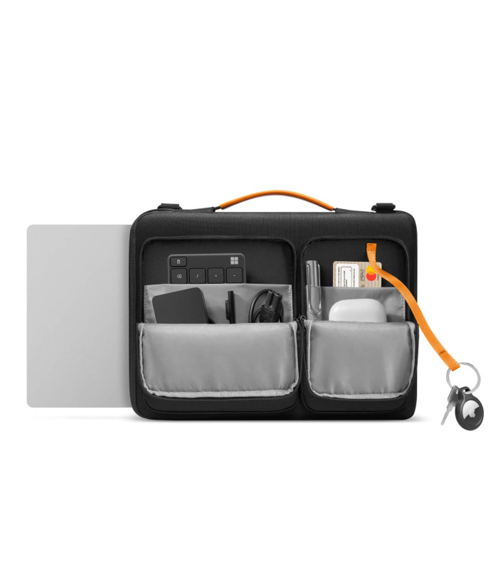 Defender-A42 (16") Laptop Briefcase, Black