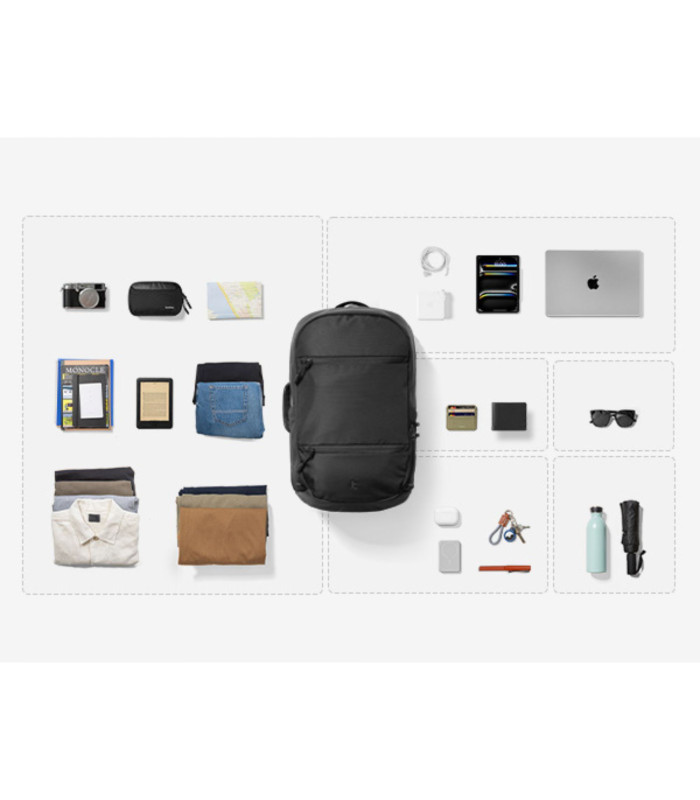 UrbanEX-T77 Laptop Backpack 32L, Black