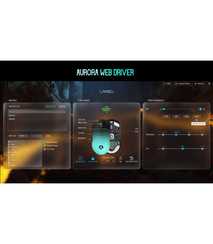 LAMZU MAYA X Purple Shadow Edition