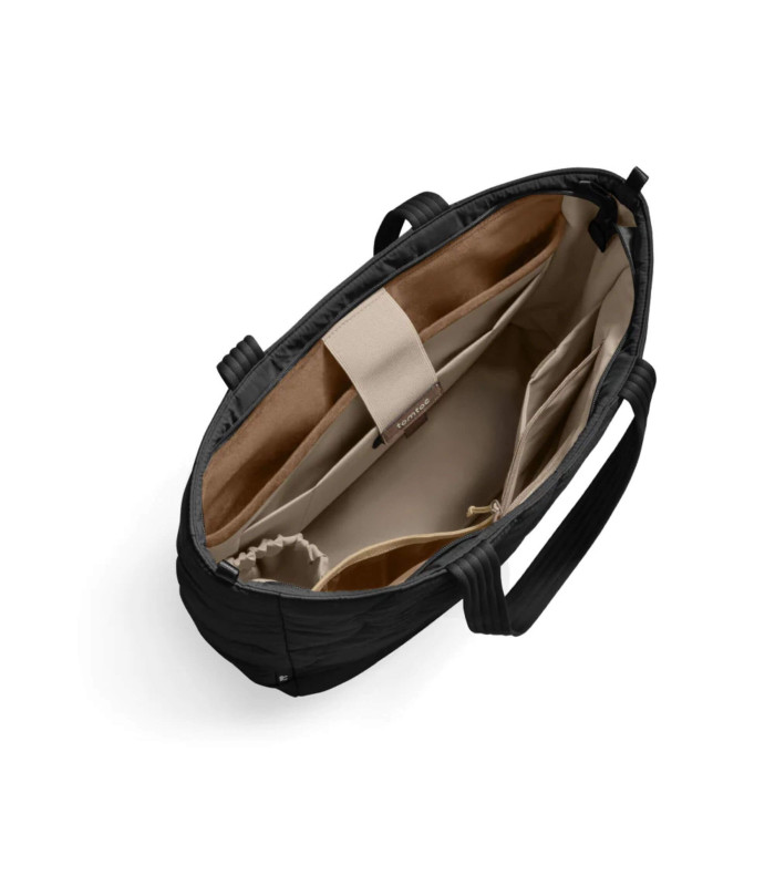 Terra-T38 Puffy Laptop Tote Bag 17.5 L, Black