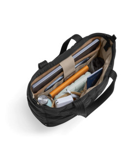 Terra-T38 Puffy Laptop Tote Bag 17.5 L, Black