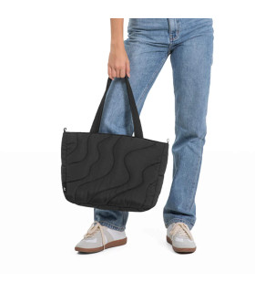 Terra-T38 Puffy Laptop Tote Bag 17.5 L, Black