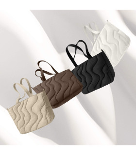 Terra-T38 Puffy Laptop Tote Bag 10 L, Black